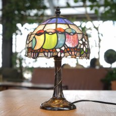 ステンドグラス テーブルランプ バード商品イメージ01
