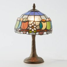 ステンドグラス テーブルランプ バード商品イメージ02