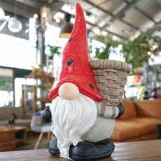 ガーデンノーム バスケットとノーム レッドハット商品イメージ02