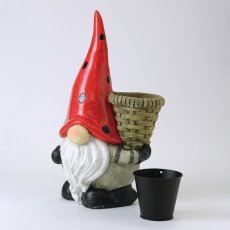 ガーデンノーム バスケットとノーム レッドハット商品イメージ05