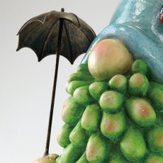 ガーデンノーム 傘を持ったノーム テントウムシハット商品イメージ08