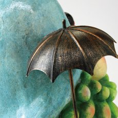 ガーデンノーム 傘を持ったノーム テントウムシハット商品イメージ10