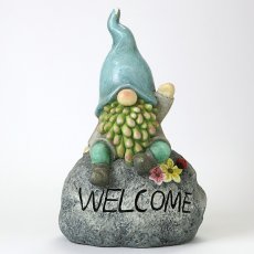 ガーデンノーム 手を振るノーム ウェルカム テントウムシハット商品イメージ03