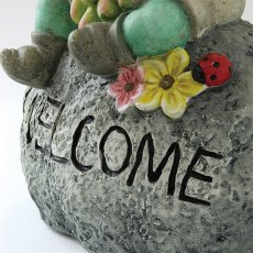 ガーデンノーム 手を振るノーム ウェルカム テントウムシハット商品イメージ07