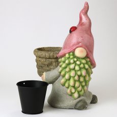 ガーデンノーム バスケットとノーム テントウムシハット商品イメージ06