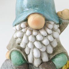 ガーデンノーム 手を振るノーム ウエルカム テントウムシハット Sサイズ商品イメージ03