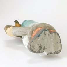 ガーデンノーム 小鳥とウェルカムボードを持ったノーム ブルーハット Ｓサイズ商品イメージ07