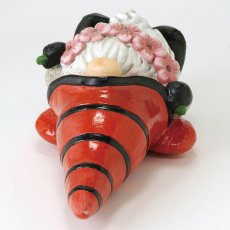 ガーデンノーム ソーラーライトフラワーガーランドとノーム レッドハット Sサイズ商品イメージ06