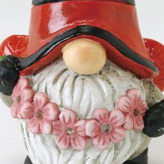 ガーデンノーム ソーラーライトフラワーガーランドとノーム レッドハット Sサイズ商品イメージ08