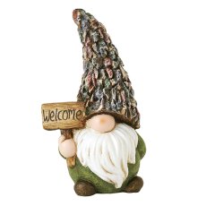 ラグドガーデン ウエルカムボード持ったノーム S商品イメージ01