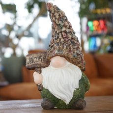 ラグドガーデン ウエルカムボード持ったノーム S商品イメージ02