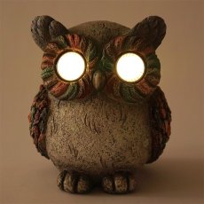 ラグドガーデン ガーデンソーラーライト フクロウ Sサイズ商品イメージ05