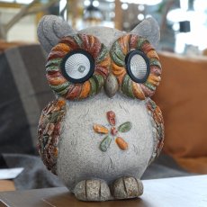 ラグドガーデン ガーデンソーラーライト フクロウ Lサイズ商品イメージ02