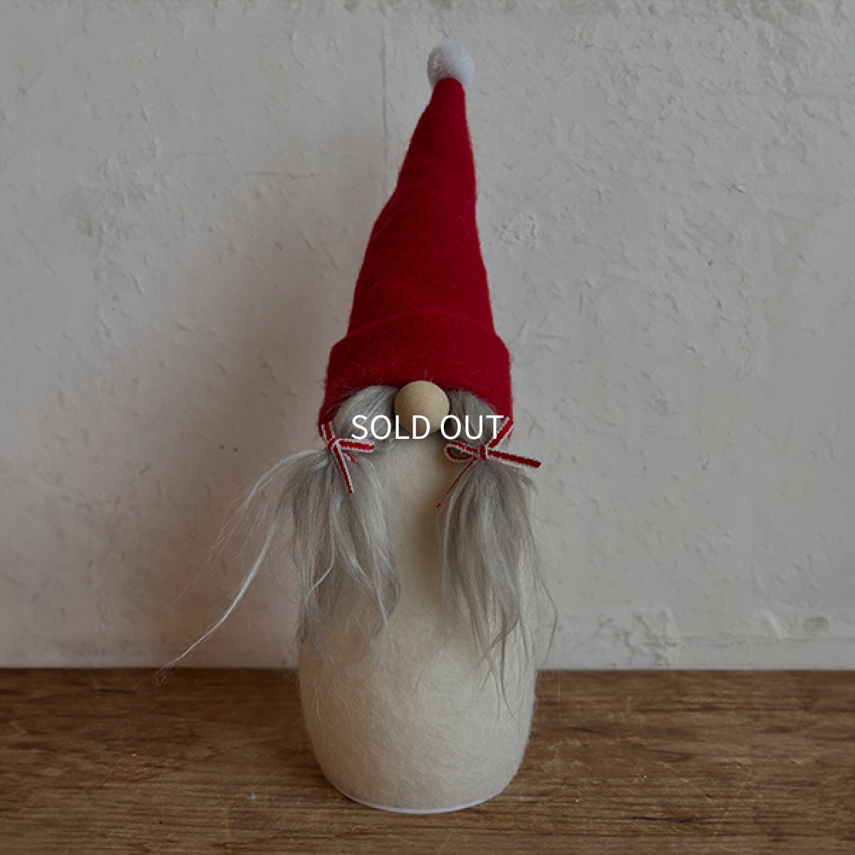 フェルト ぽよぽよライト ノーム レッド L商品イメージ02