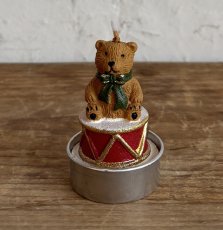 ラッピングキャンドルオーナメント くま商品イメージ01