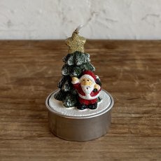 ラッピングキャンドルオーナメント サンタ商品イメージ01