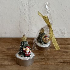 ラッピングキャンドルオーナメント サンタ商品イメージ02
