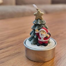 ラッピングキャンドルオーナメント サンタ商品イメージ04