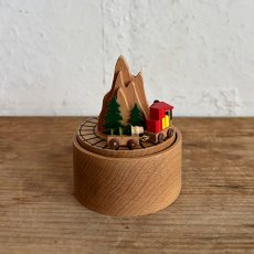 木製オルゴール トレイン商品イメージ01