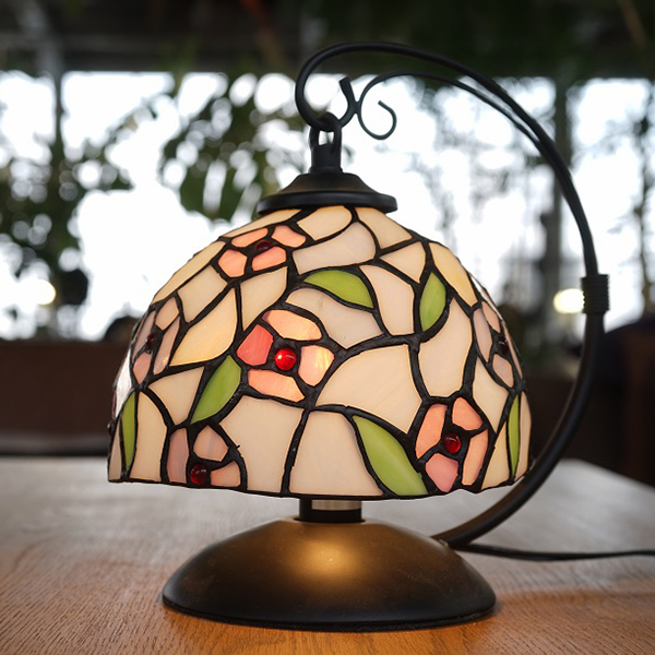 テーブルランプ　パープル